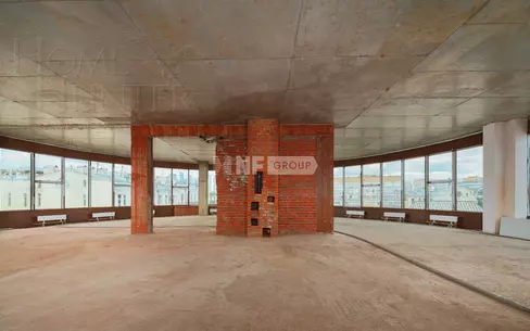 5-КОМН. ПЕНТХАУС БЕЗ ОТДЕЛКИ 350.3 М² НА 7 ЭТАЖЕ