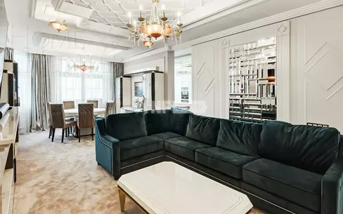 4-КОМН. КВАРТИРА С ОТДЕЛКОЙ 192.9 М² НА 19 ЭТАЖЕ