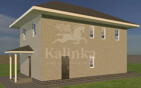 2-этажный коттедж 190 м² без отделки