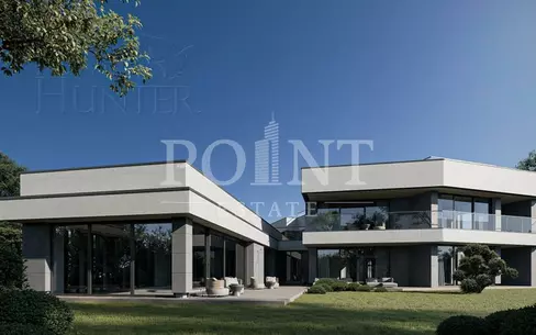 2-этажный коттедж 1 227 м² без отделки