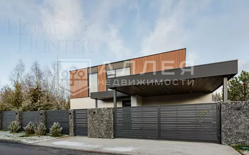 2-этажный коттедж 390.5 м² с отделкой