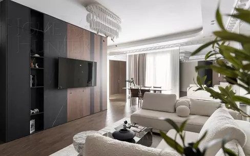 5-КОМН. КВАРТИРА С ОТДЕЛКОЙ 151 М² НА 19 ЭТАЖЕ