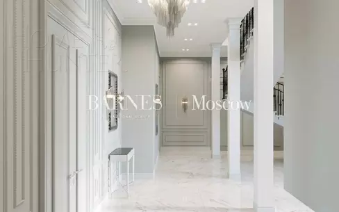 2-этажный коттедж 1 100 м² без отделки