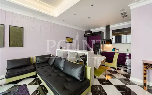 3-КОМН. КВАРТИРА С ОТДЕЛКОЙ 100 М² НА 46 ЭТАЖЕ