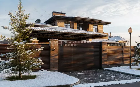 2-этажный коттедж 414 м² с отделкой