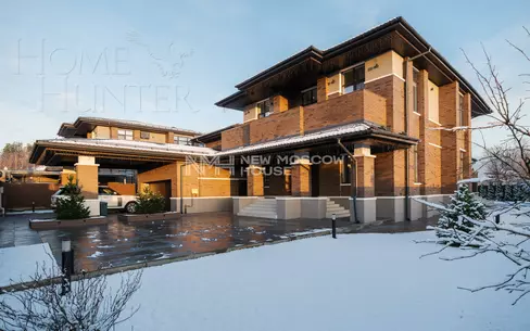 2-этажный коттедж 414 м² с отделкой