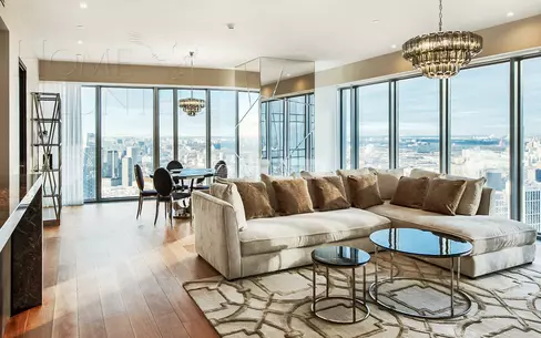 3-КОМН. АПАРТАМЕНТЫ С ОТДЕЛКОЙ 169 М² НА 51 ЭТАЖЕ