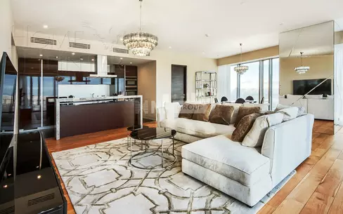 3-КОМН. АПАРТАМЕНТЫ С ОТДЕЛКОЙ 169 М² НА 51 ЭТАЖЕ