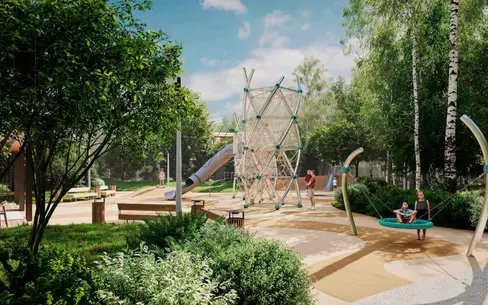 Участок 21.38 сот. в охраняемом поселке