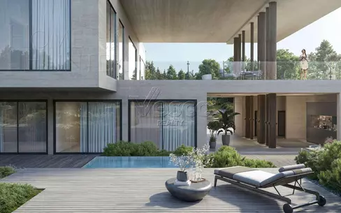 2-этажный коттедж 1 546 м² без отделки