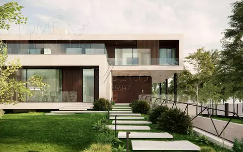 2-этажный коттедж 1 546 м² без отделки