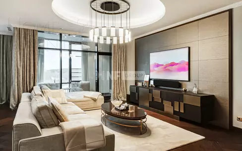 3-КОМН. КВАРТИРА С ОТДЕЛКОЙ 130 М² НА 8 ЭТАЖЕ