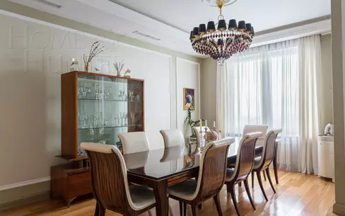 5-КОМН. КВАРТИРА С ОТДЕЛКОЙ 186 М² НА 34 ЭТАЖЕ