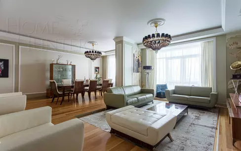 5-КОМН. КВАРТИРА С ОТДЕЛКОЙ 186 М² НА 34 ЭТАЖЕ