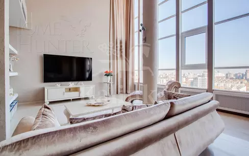 2-УРОВНЕВЫЙ ПЕНТХАУС С ОТДЕЛКОЙ 205 М² НА 24 ЭТАЖЕ