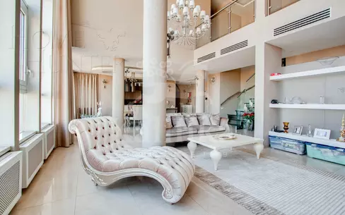 2-УРОВНЕВЫЙ ПЕНТХАУС С ОТДЕЛКОЙ 205 М² НА 24 ЭТАЖЕ