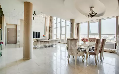 2-УРОВНЕВЫЙ ПЕНТХАУС С ОТДЕЛКОЙ 205 М² НА 24 ЭТАЖЕ