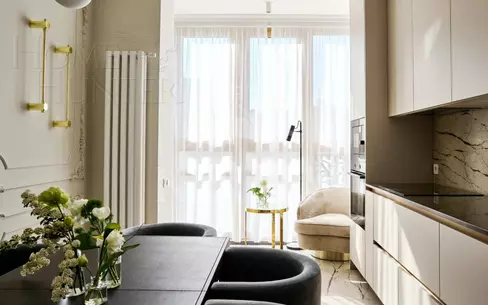 4-КОМН. КВАРТИРА С ОТДЕЛКОЙ 110 М² НА 8 ЭТАЖЕ