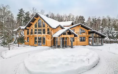 2-этажный коттедж 775 м² без отделки