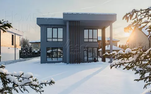 2-этажный коттедж 243 м² с отделкой