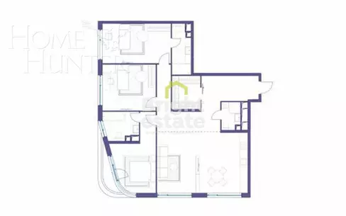 4-КОМН. КВАРТИРА БЕЗ ОТДЕЛКИ 125.1 М² НА 14 ЭТАЖЕ