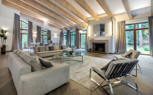 2-этажный коттедж 900 м² с отделкой