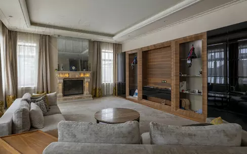 2-этажный коттедж 373 м² с отделкой