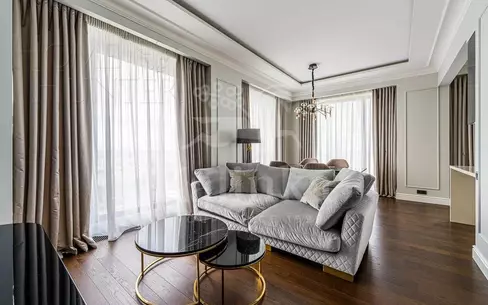 3-КОМН. КВАРТИРА С ОТДЕЛКОЙ 112.7 М² НА 32 ЭТАЖЕ