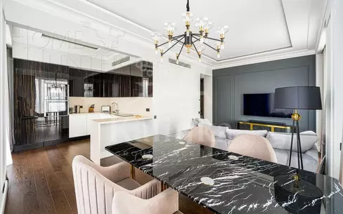 3-КОМН. КВАРТИРА С ОТДЕЛКОЙ 112.7 М² НА 32 ЭТАЖЕ