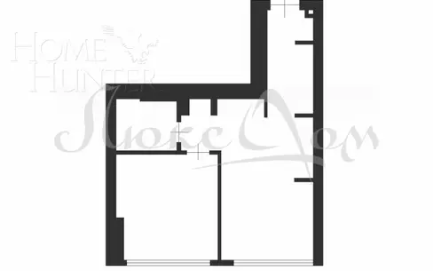2-КОМН. АПАРТАМЕНТЫ С ОТДЕЛКОЙ 50.7 М² НА 23 ЭТАЖЕ