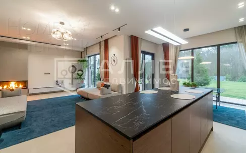 2-этажный коттедж 348 м² с отделкой