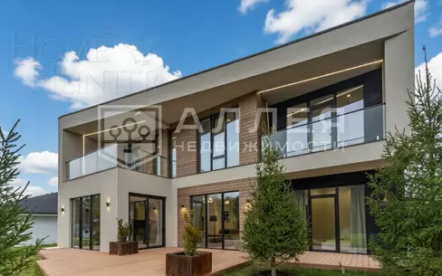 2-этажный коттедж 348 м² с отделкой