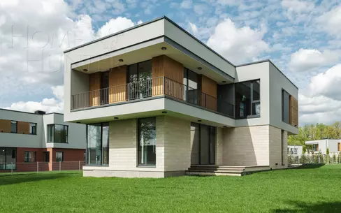 2-этажный коттедж 467.8 м² без отделки