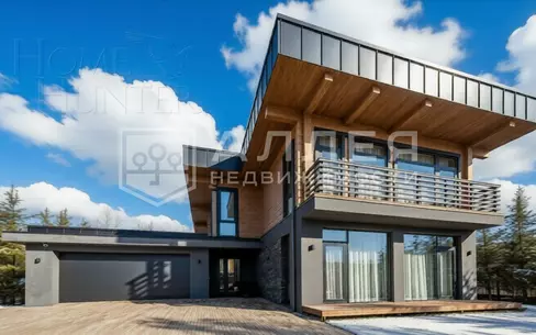 2-этажный коттедж 460 м² без отделки