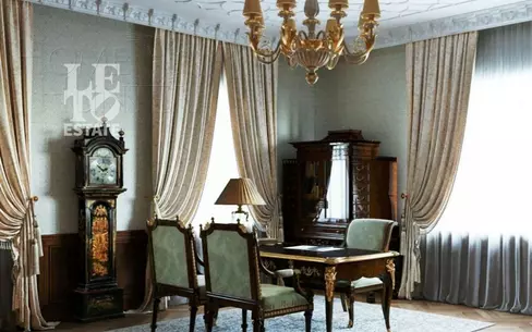 3-этажный коттедж 800 м² без отделки