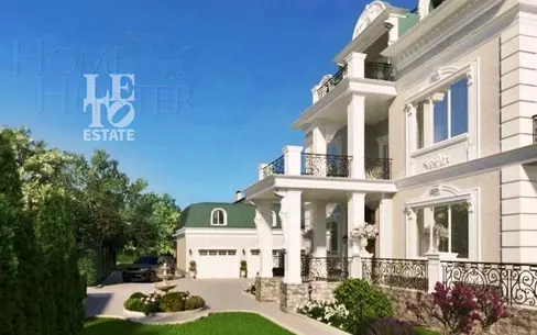 3-этажный коттедж 800 м² без отделки