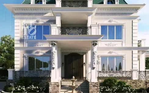 3-этажный коттедж 800 м² без отделки