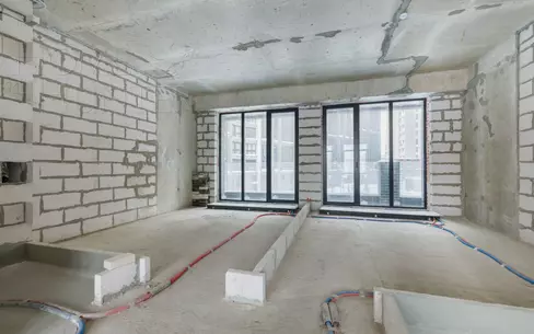 2-УРОВНЕВЫЙ ОСОБНЯК БЕЗ ОТДЕЛКИ 134.3 М² НА 1 ЭТАЖЕ