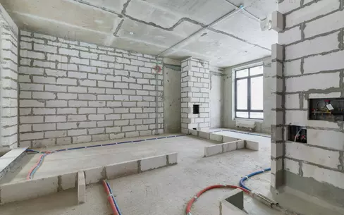 2-УРОВНЕВЫЙ ОСОБНЯК БЕЗ ОТДЕЛКИ 134.3 М² НА 1 ЭТАЖЕ