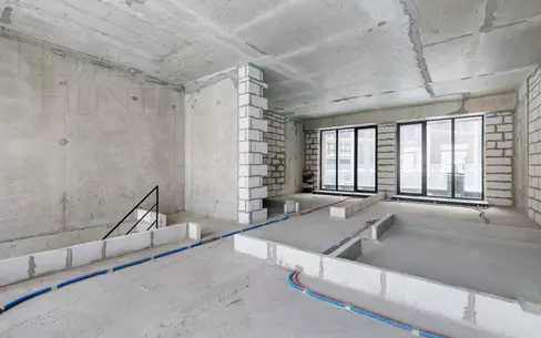 2-УРОВНЕВЫЙ ОСОБНЯК БЕЗ ОТДЕЛКИ 134.3 М² НА 1 ЭТАЖЕ