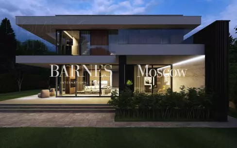 2-этажный коттедж 743 м² без отделки