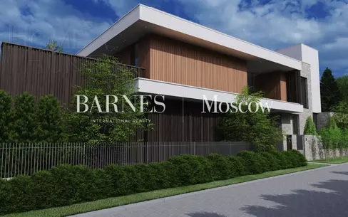 2-этажный коттедж 743 м² без отделки