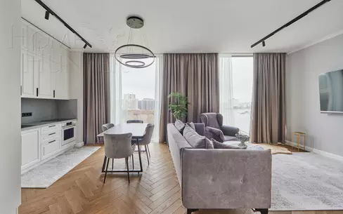 2-КОМН. КВАРТИРА С ОТДЕЛКОЙ 69.6 М² НА 8 ЭТАЖЕ