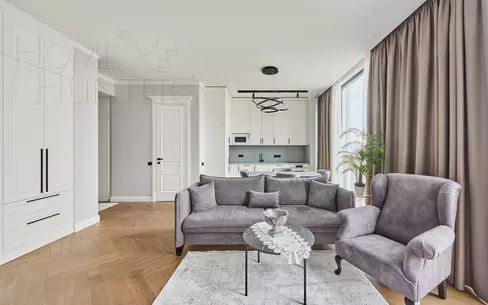 2-КОМН. КВАРТИРА С ОТДЕЛКОЙ 69.6 М² НА 8 ЭТАЖЕ