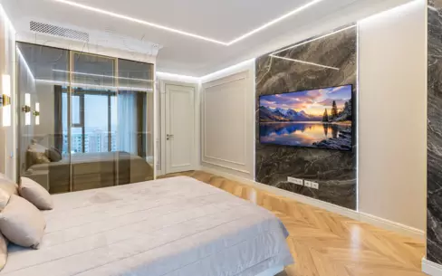 5-КОМН. КВАРТИРА С ОТДЕЛКОЙ 143 М² НА 15 ЭТАЖЕ