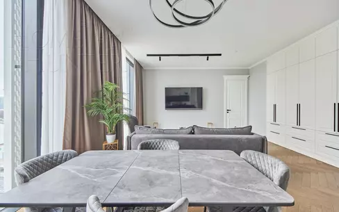 2-КОМН. КВАРТИРА С ОТДЕЛКОЙ 69.6 М² НА 8 ЭТАЖЕ