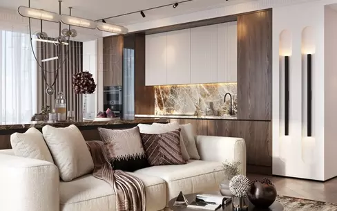 3-КОМН. КВАРТИРА С ОТДЕЛКОЙ 142 М² НА 18 ЭТАЖЕ