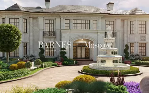 2-этажный коттедж 3 600 м² без отделки