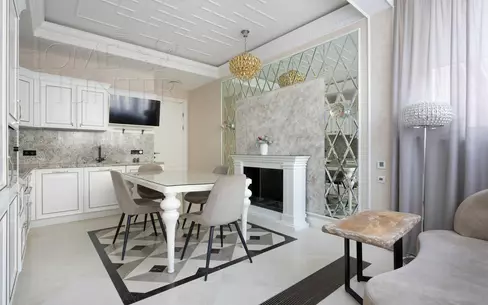 3-КОМН. КВАРТИРА С ОТДЕЛКОЙ 130 М² НА 8 ЭТАЖЕ