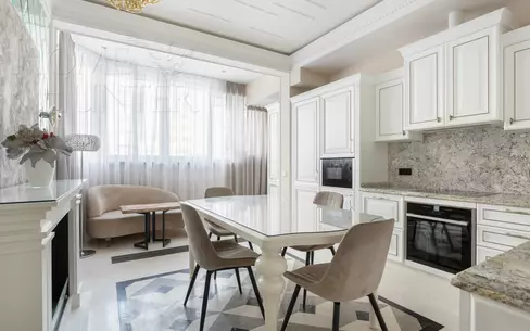 3-КОМН. КВАРТИРА С ОТДЕЛКОЙ 130 М² НА 8 ЭТАЖЕ